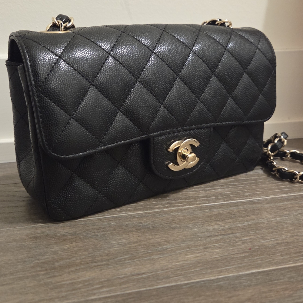 Chanel Mini Rectangle Flap Bag (GHW) - Picture 4 of 9